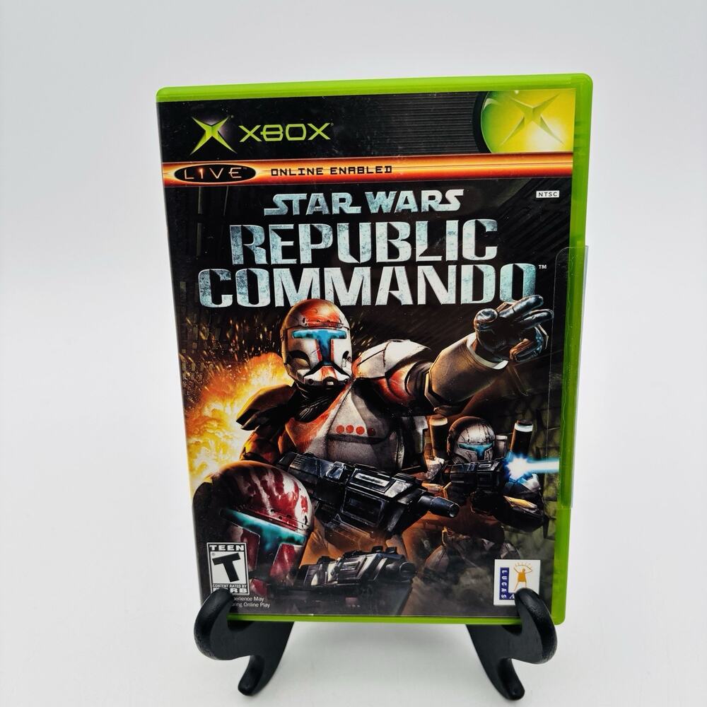 Star Wars Republic Commando Microsoft Xbox Complete CIB Tested Works Excellent